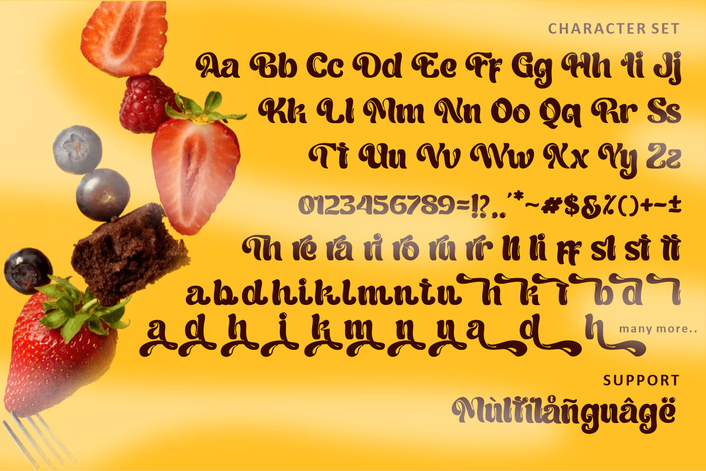 Cream Cheese Font preview image 5