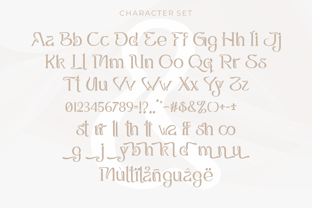 Bhalleux Elegant Serif Font preview image 4