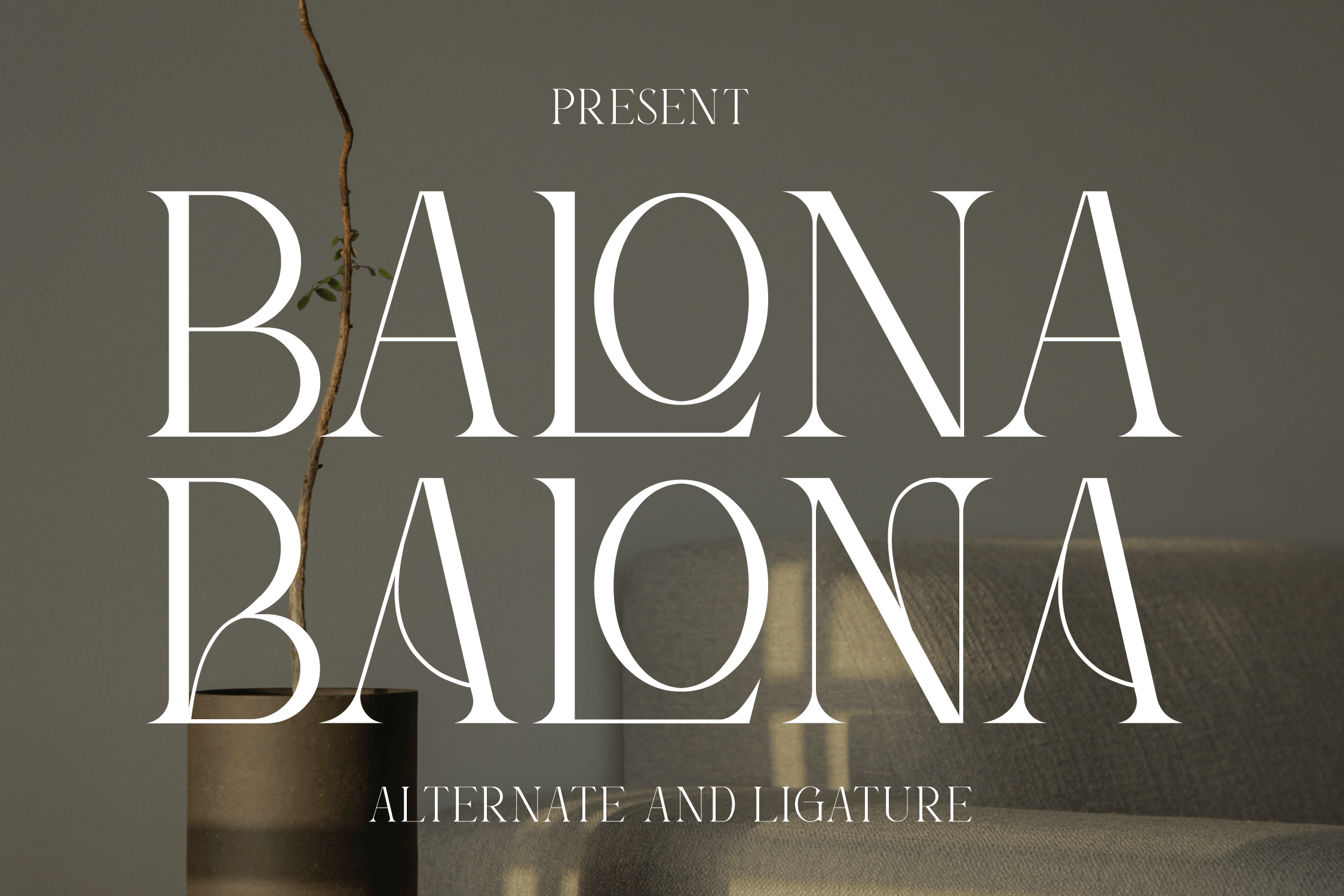 Balona Serif Font