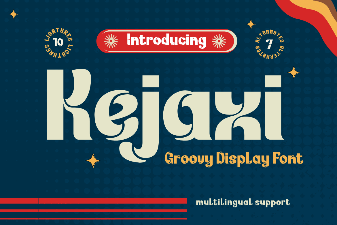 Kejaxi Display Font