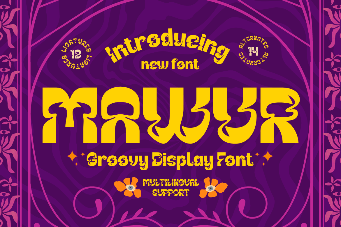 Mawur Display Font