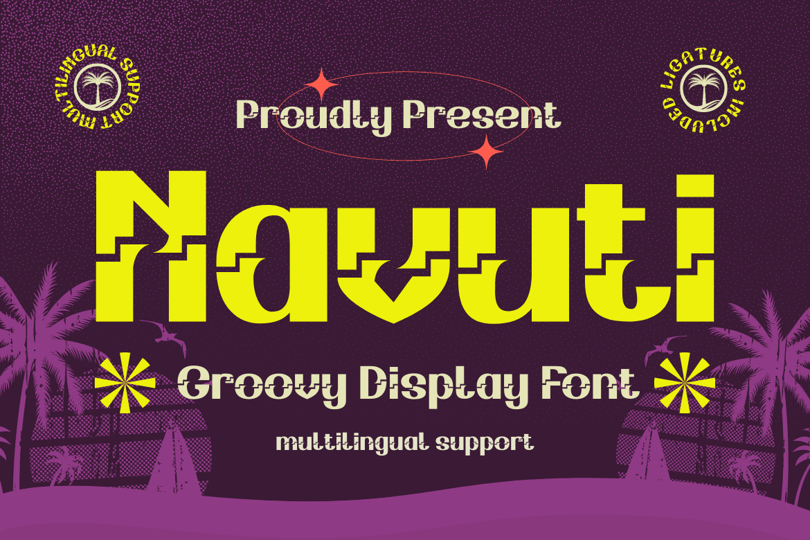Navuti Display Font