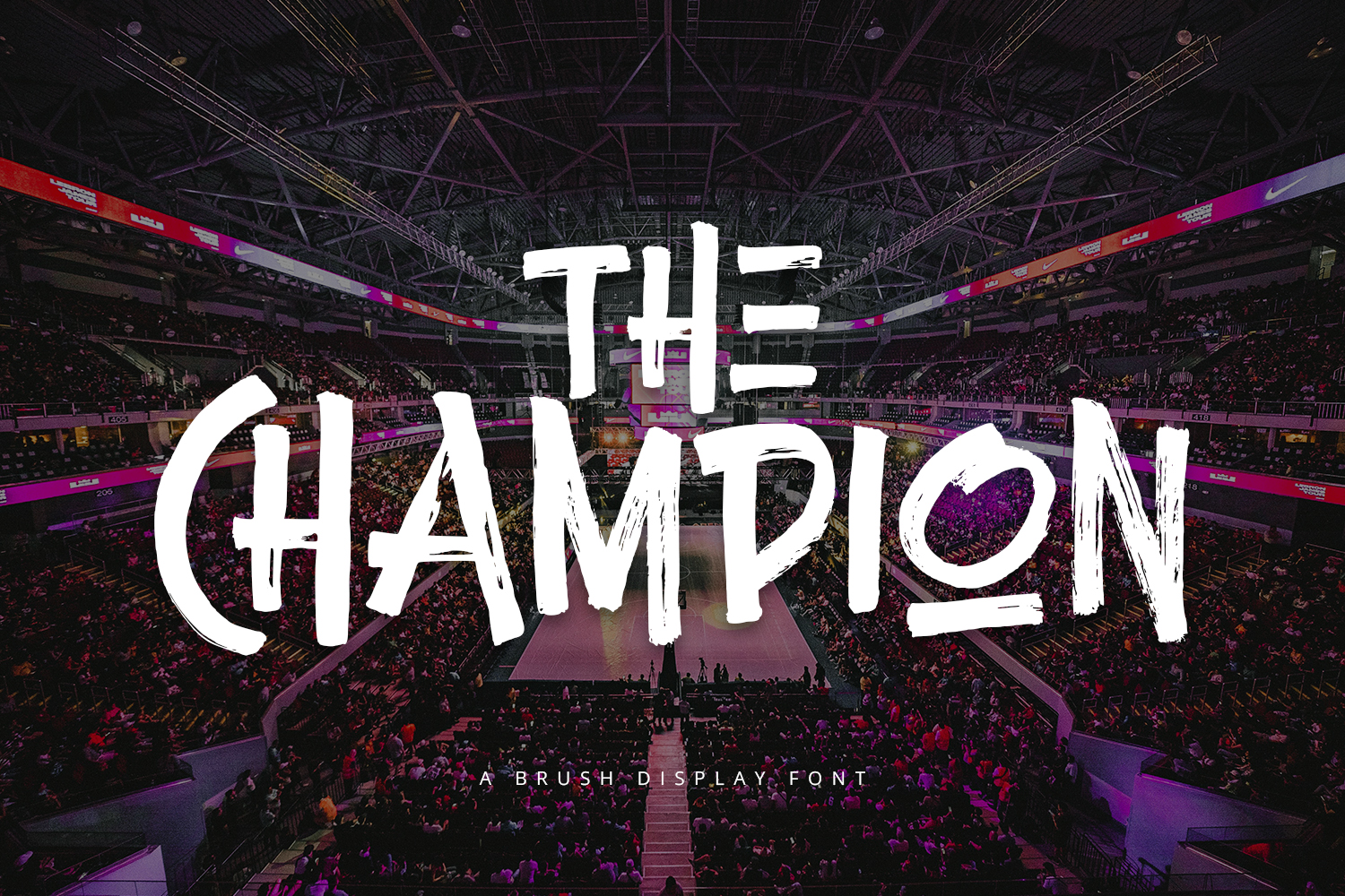 Champion Brush Font