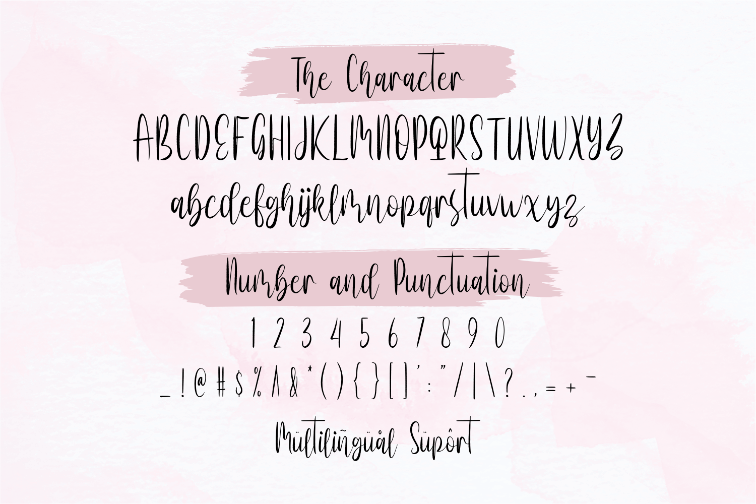 Pretty Rough Font preview image 4