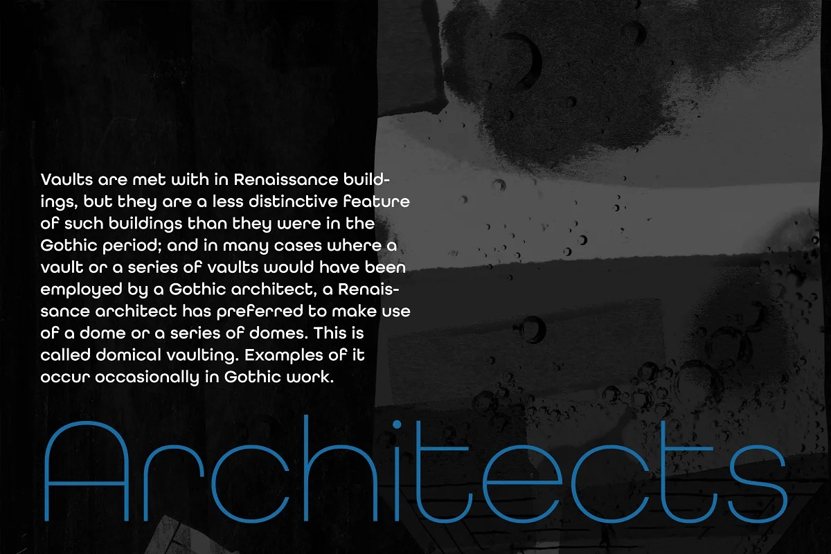 All Round Gothic Font Family preview image 2