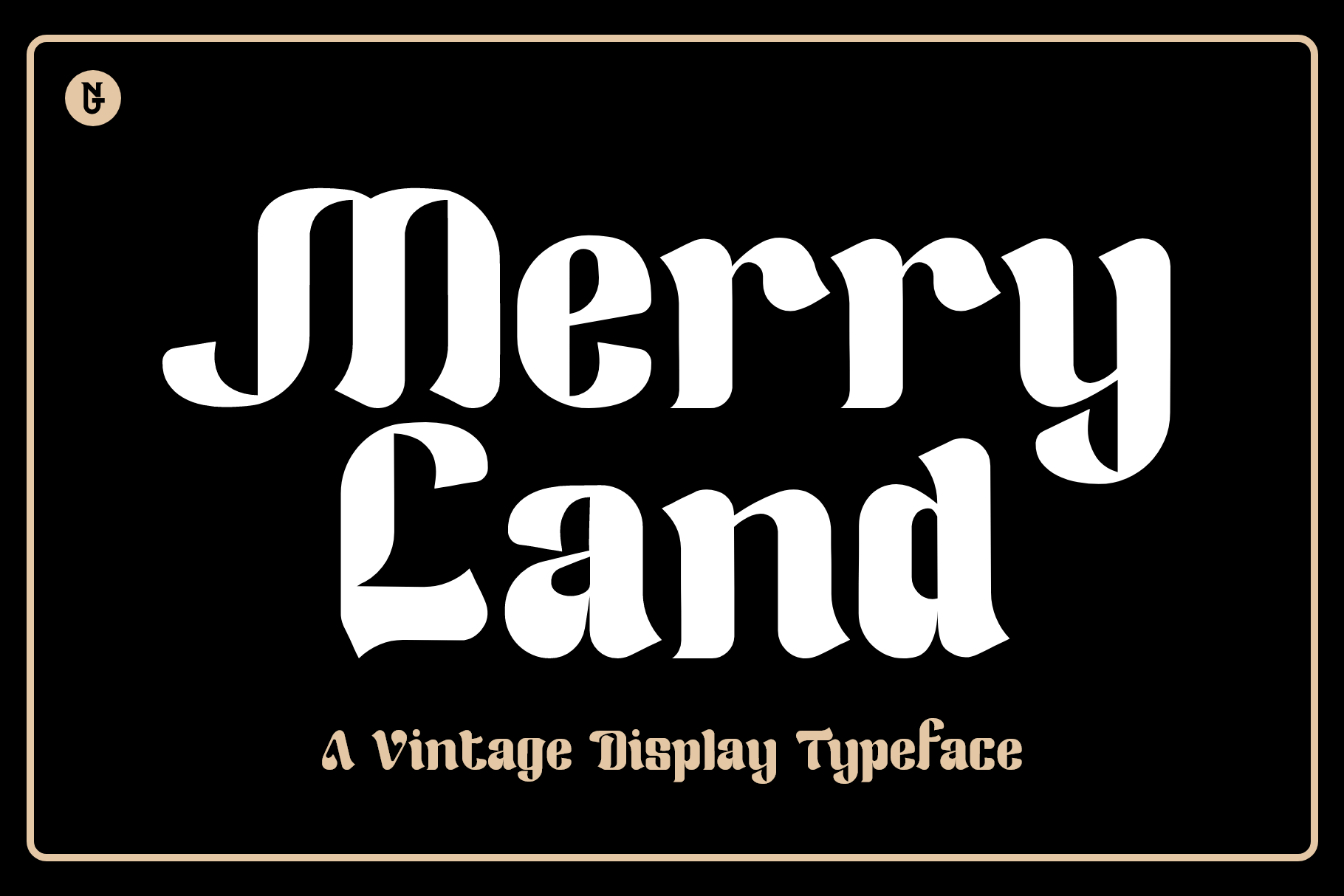 Merry Land Display Typeface