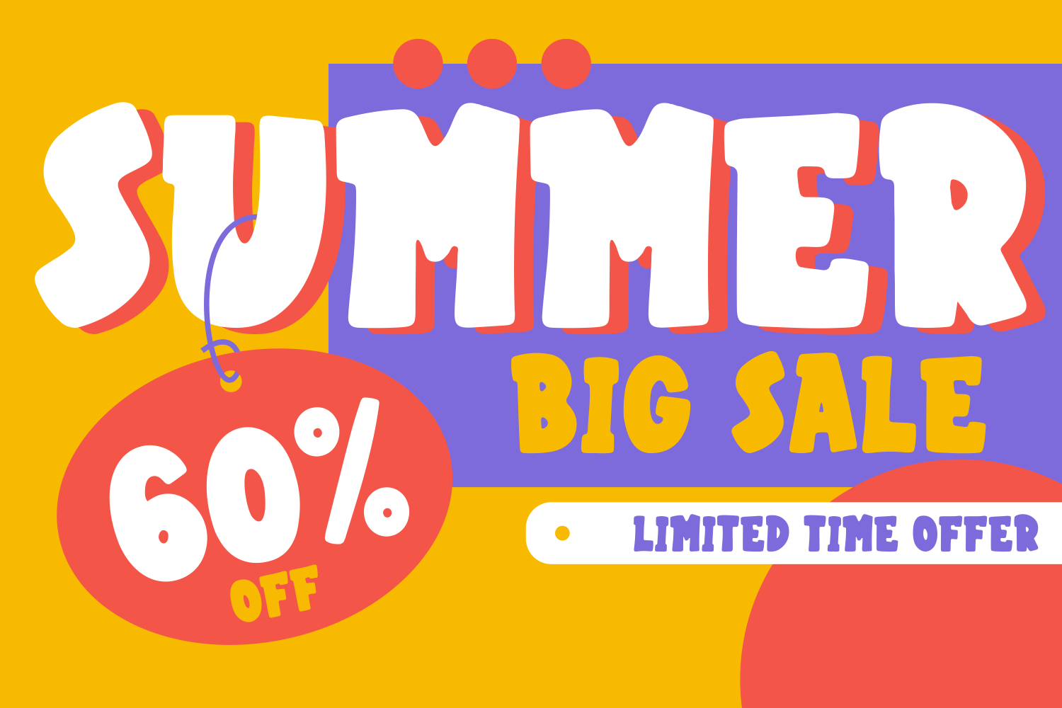 Meatblock Font preview image 2