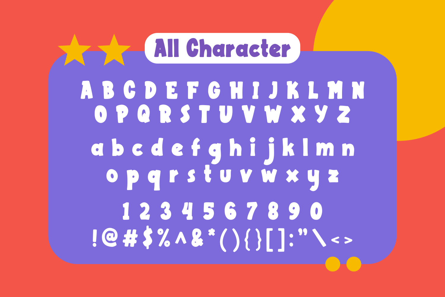 Meatblock Font preview image 4