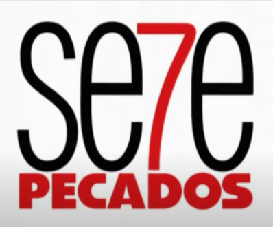 SETE PECADOS font name?