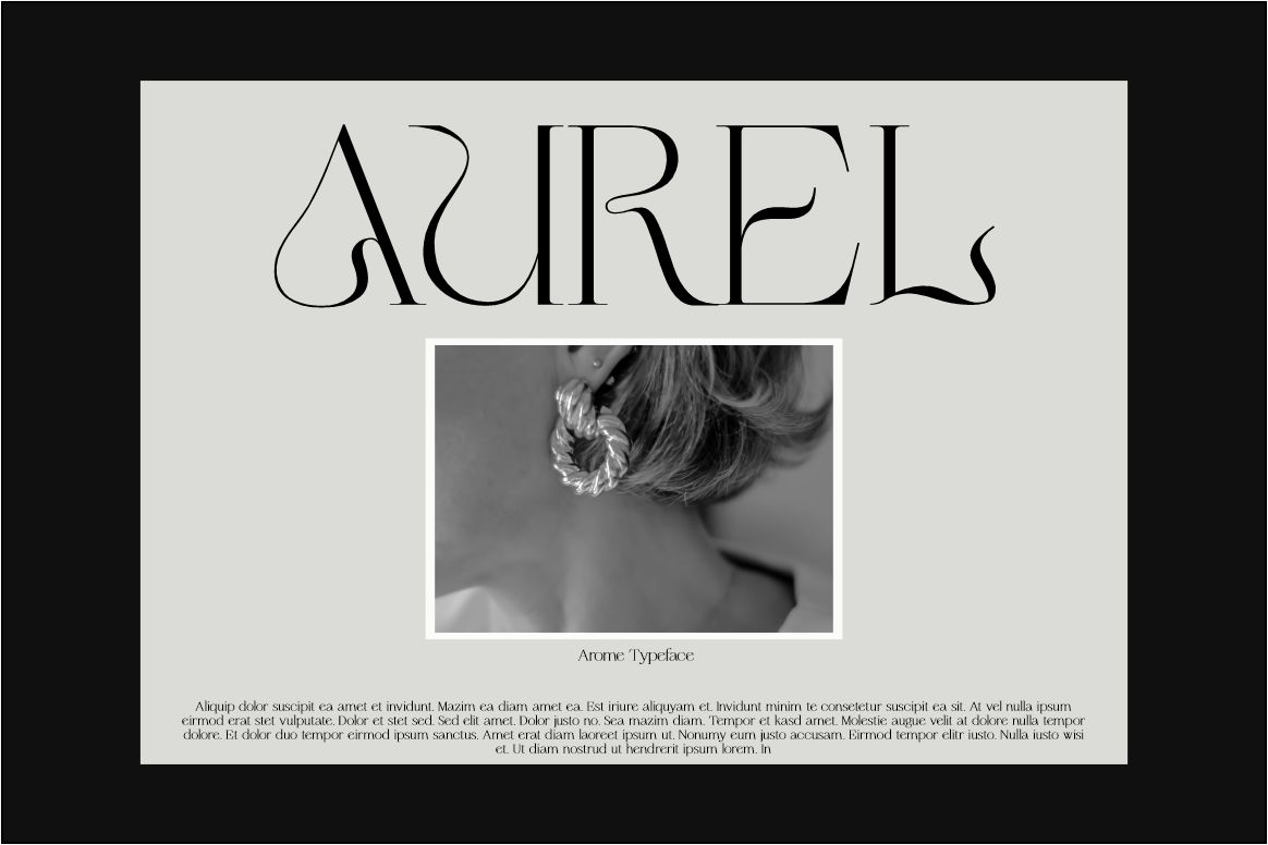 Arome Font preview image 4
