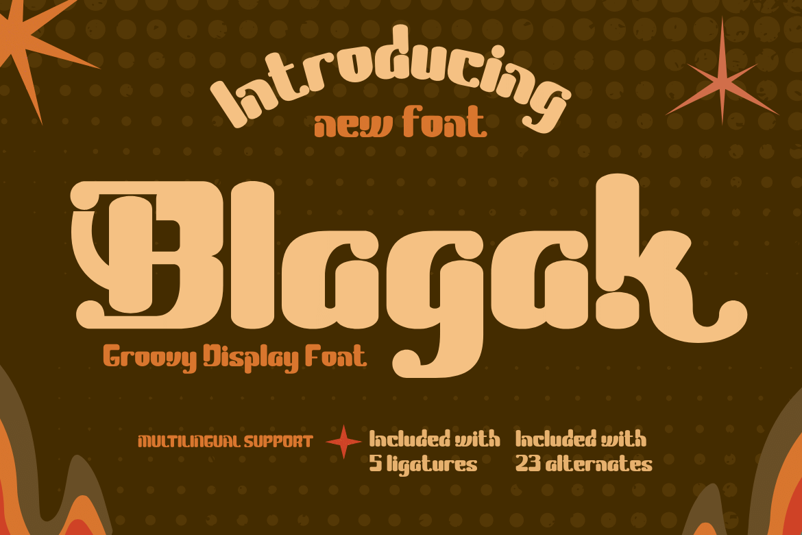 Blagak Display Font