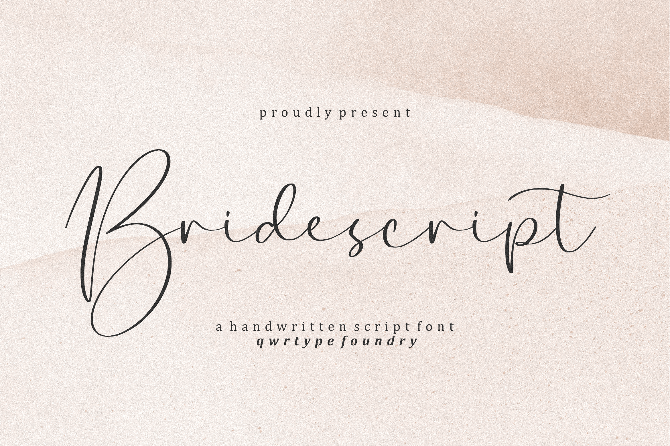 Bridescript Script Font