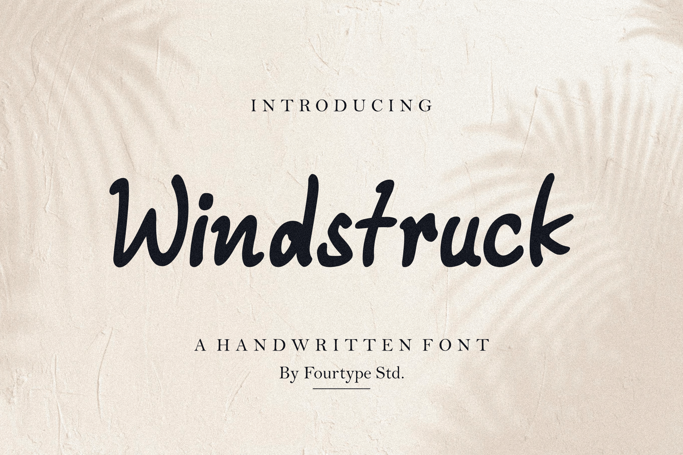 Windstruck Handwritten Font
