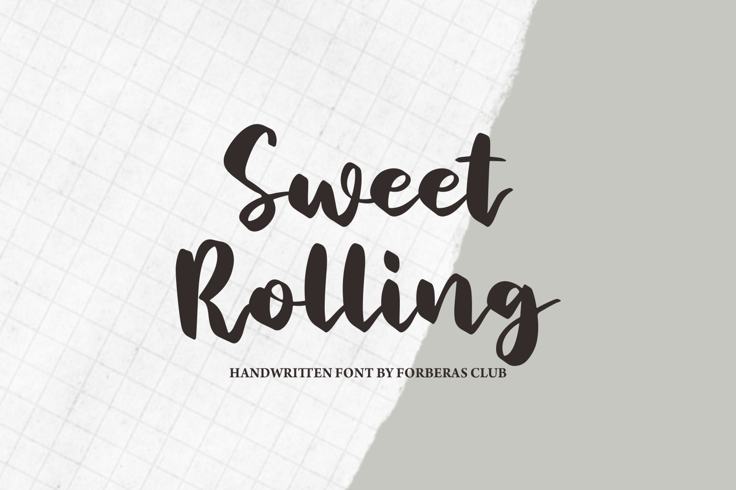 Sweet Rolling Script Font