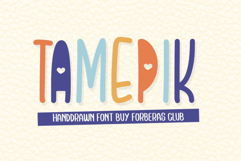 Tamepik Display Font