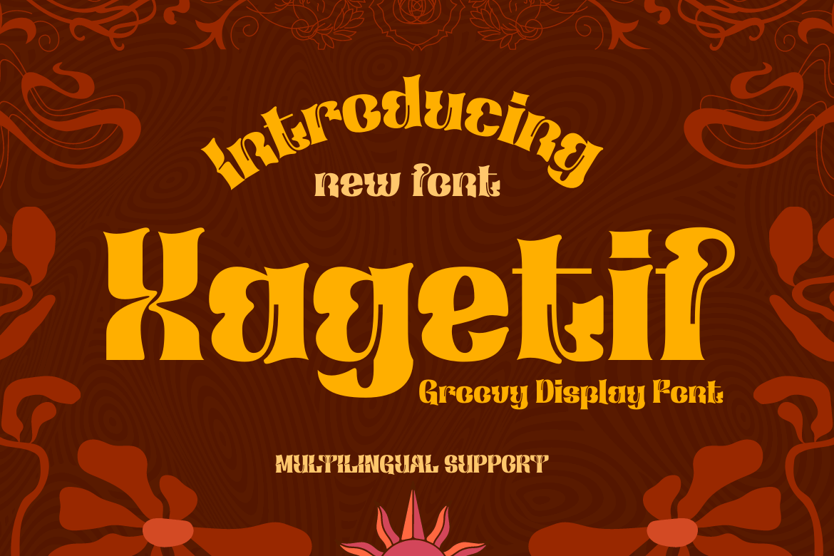 Xagetif Display Font