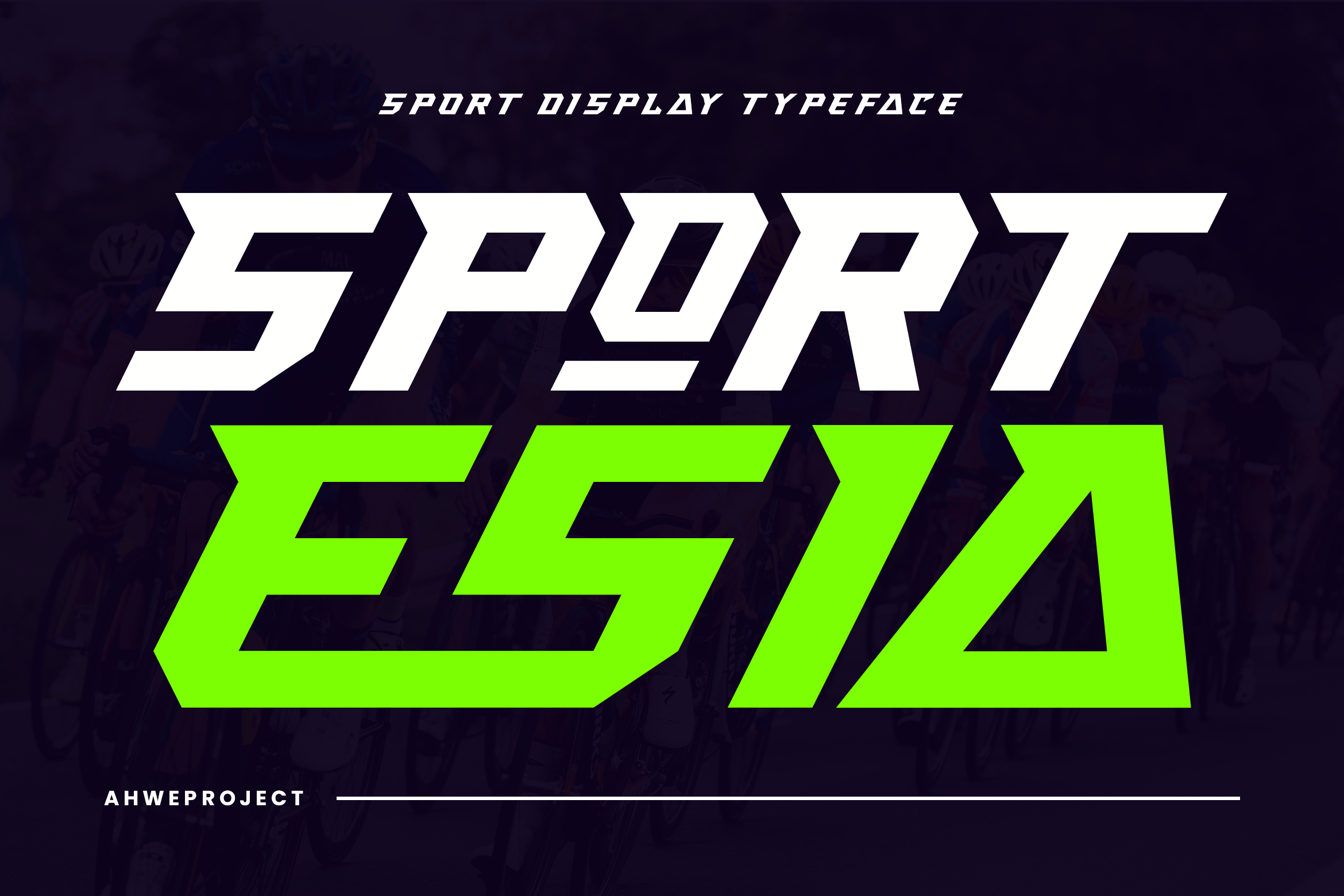 Sportesia Font preview image 2