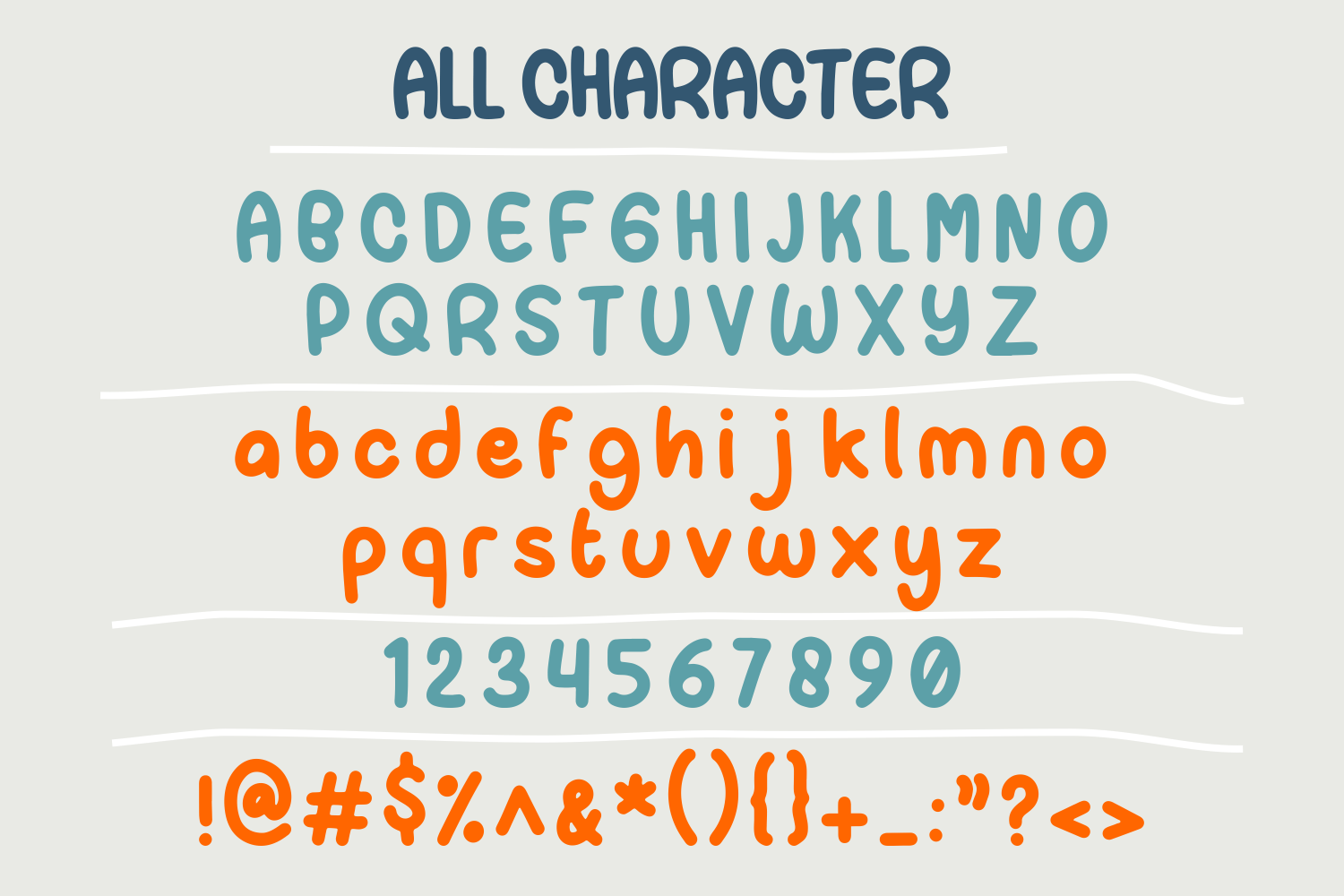 Paper Candy Font preview image 4