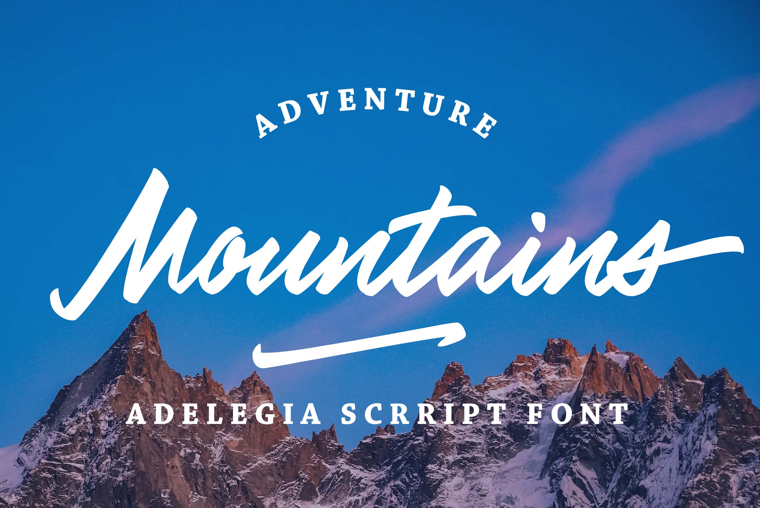 Adelegia Font preview image 4