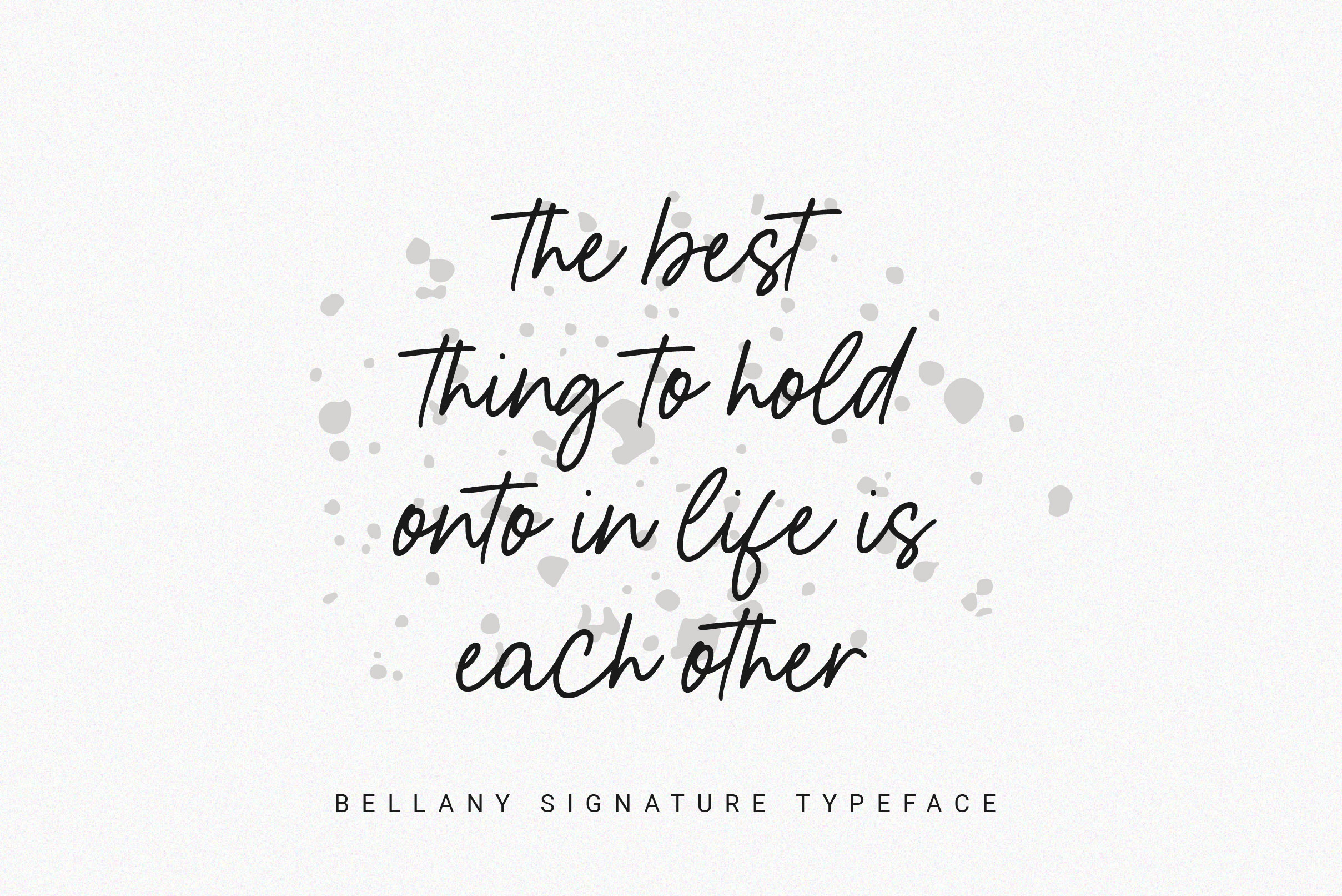 Bellany Signature Font preview image 4