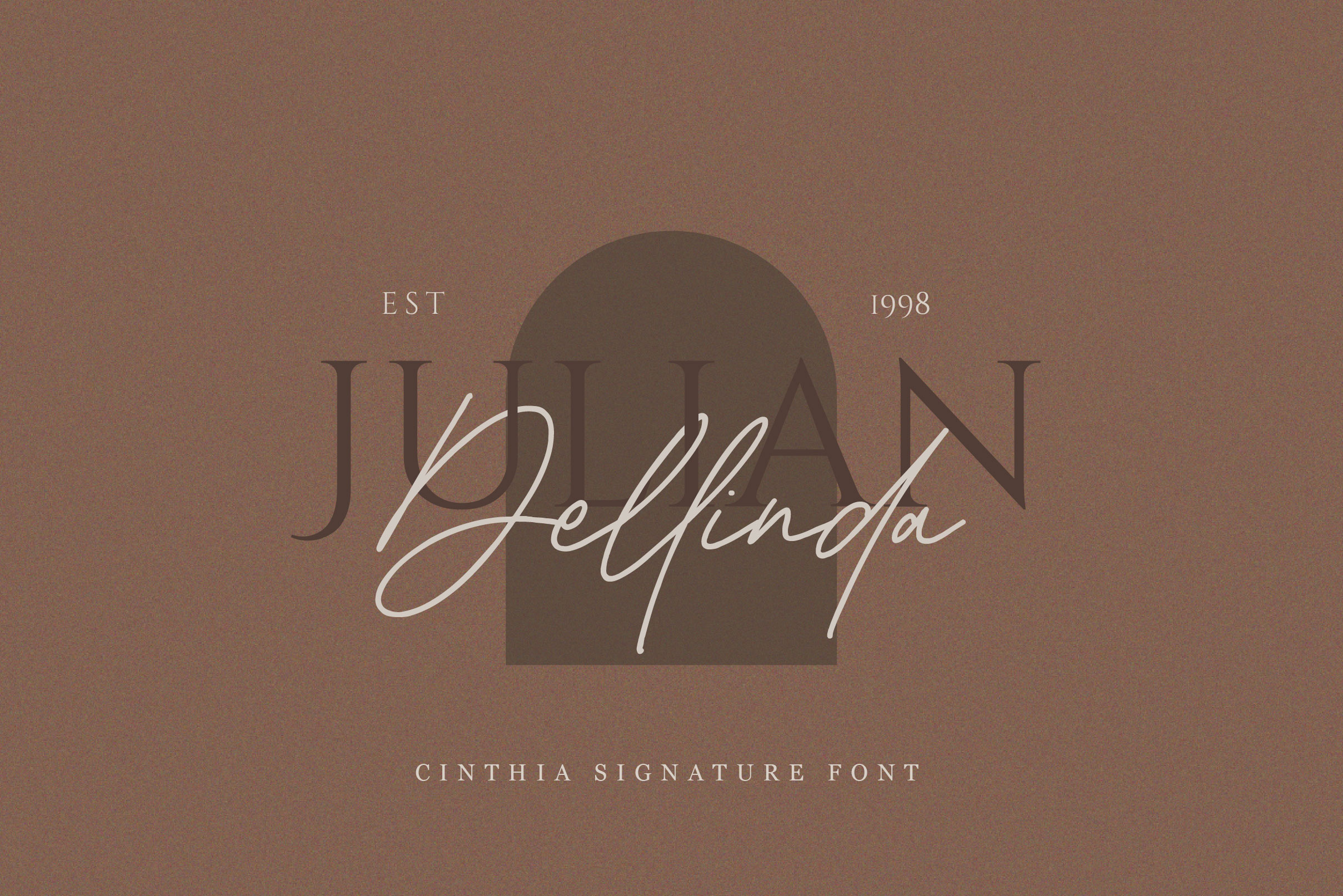 Cinthia Signature Font preview image 4