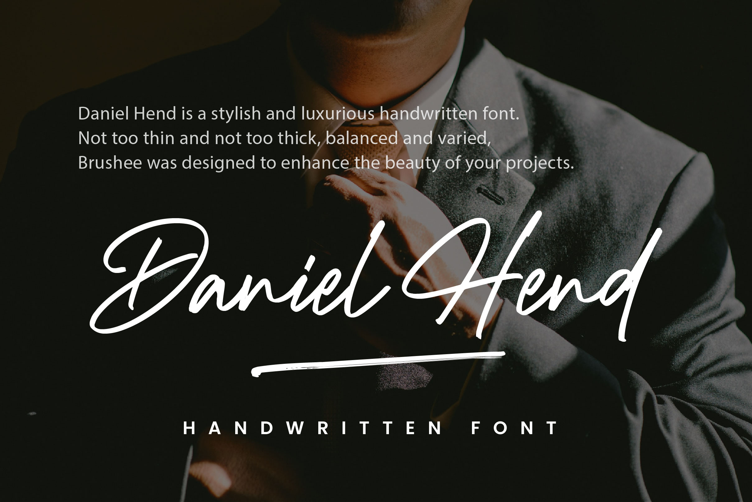Daniel Hend Handwritten Font