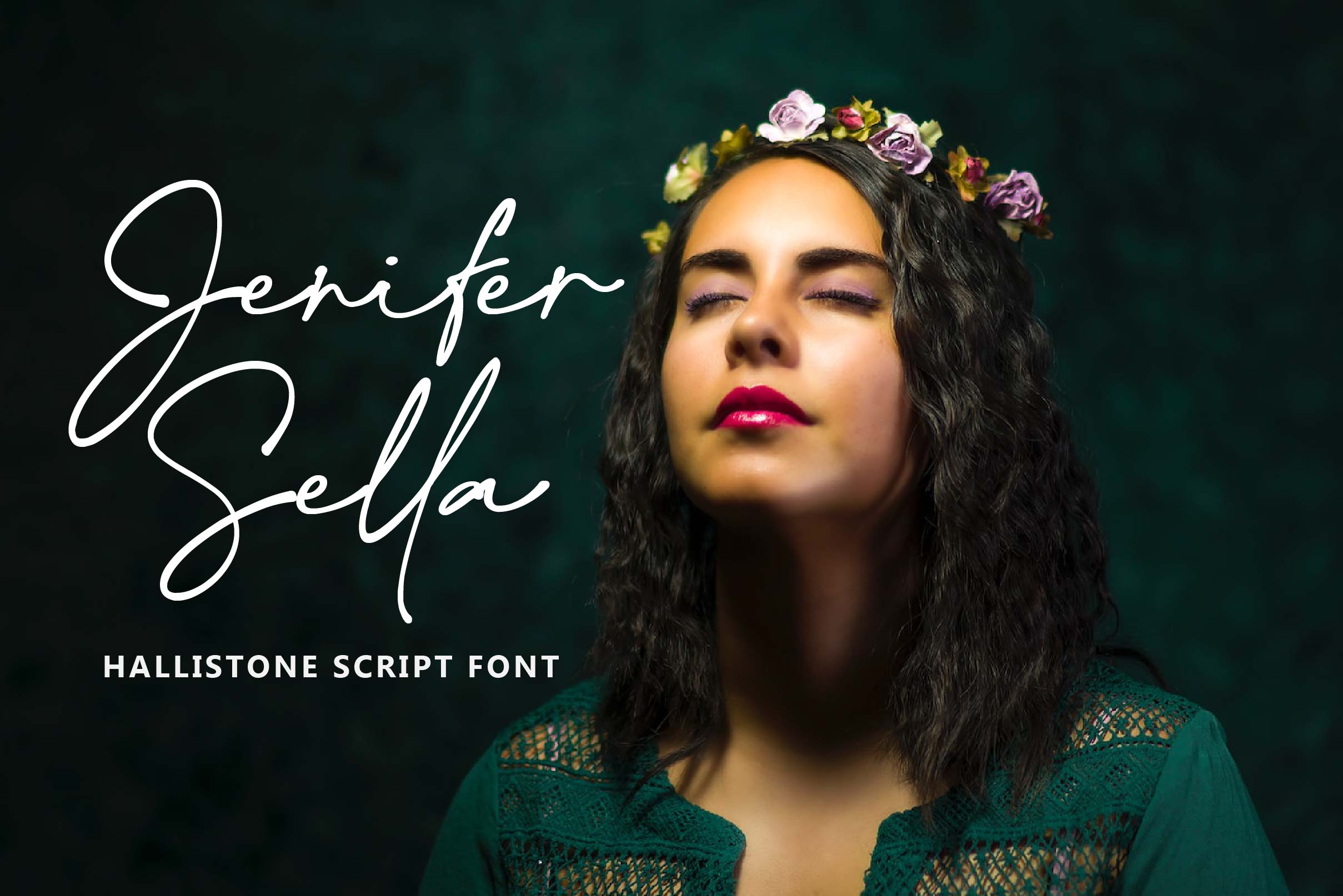 Hallistone Font preview image 5