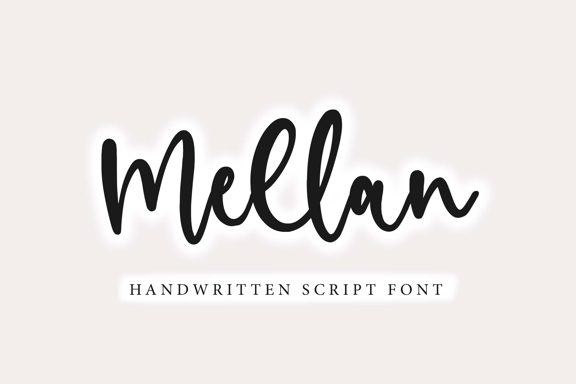 Mellan Script Font