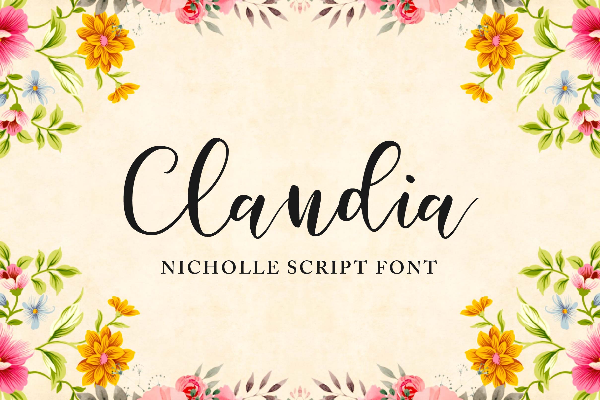 Nicholle Font preview image 3