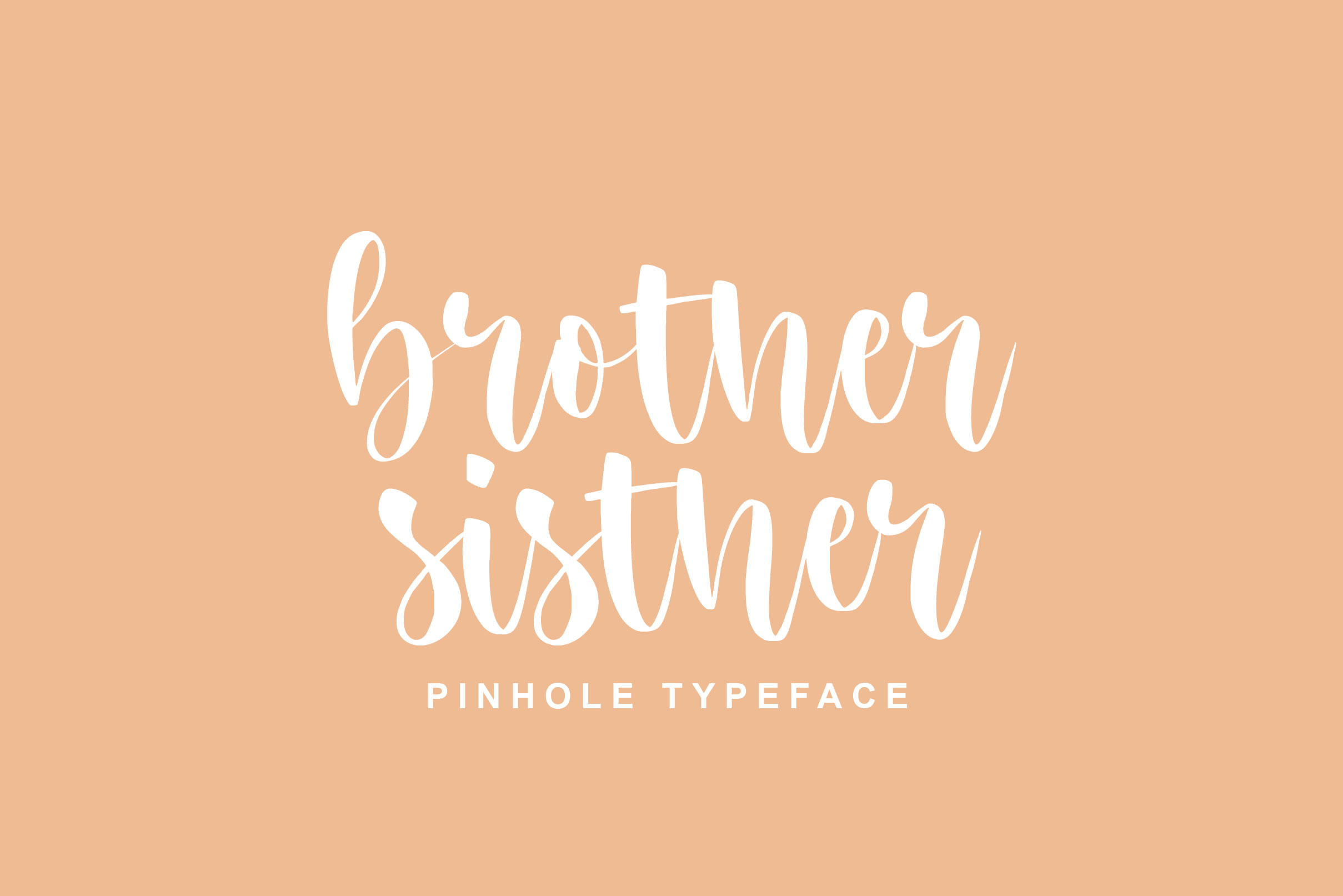 Pinhole Font preview image 2