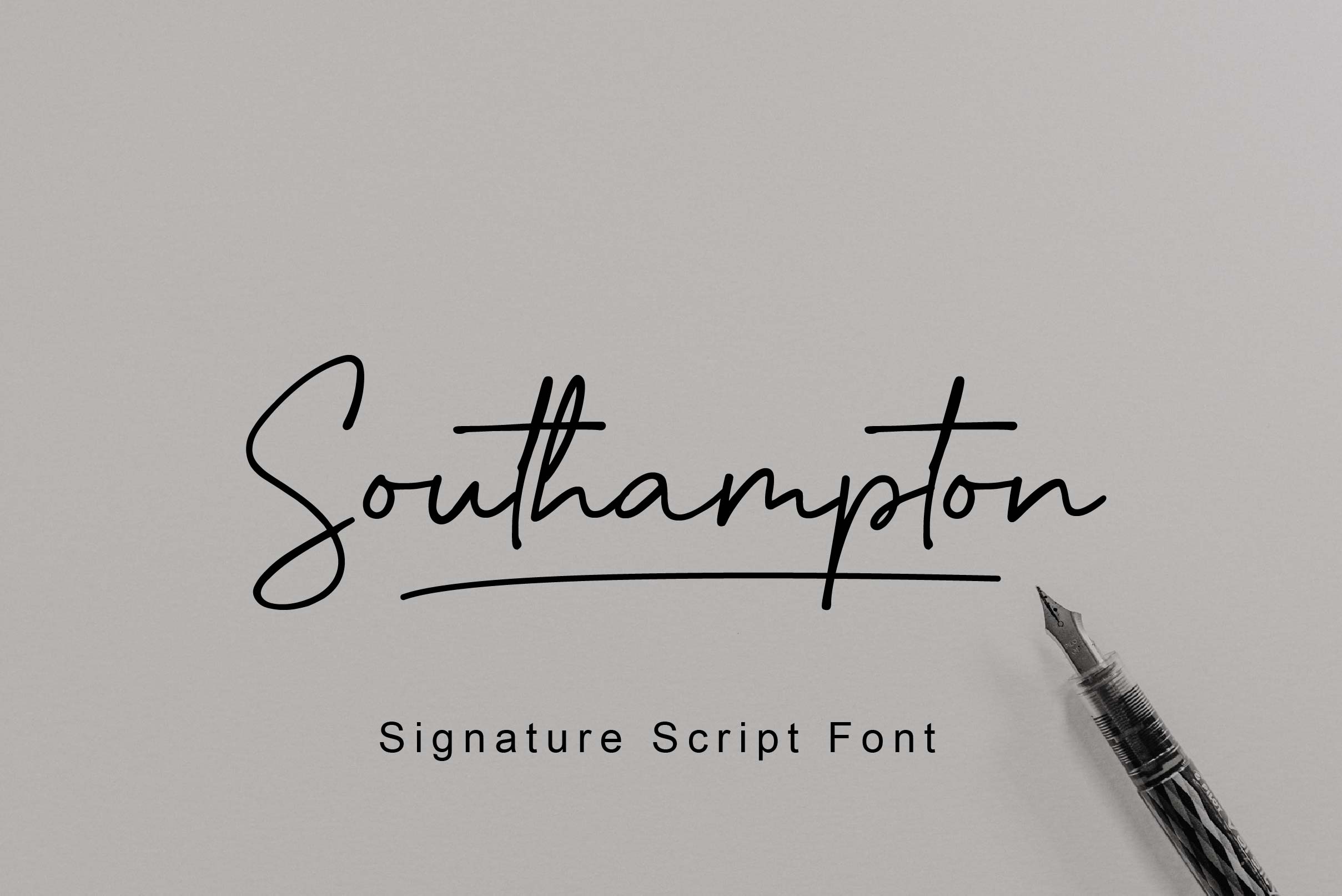 Southamtpton Script Font