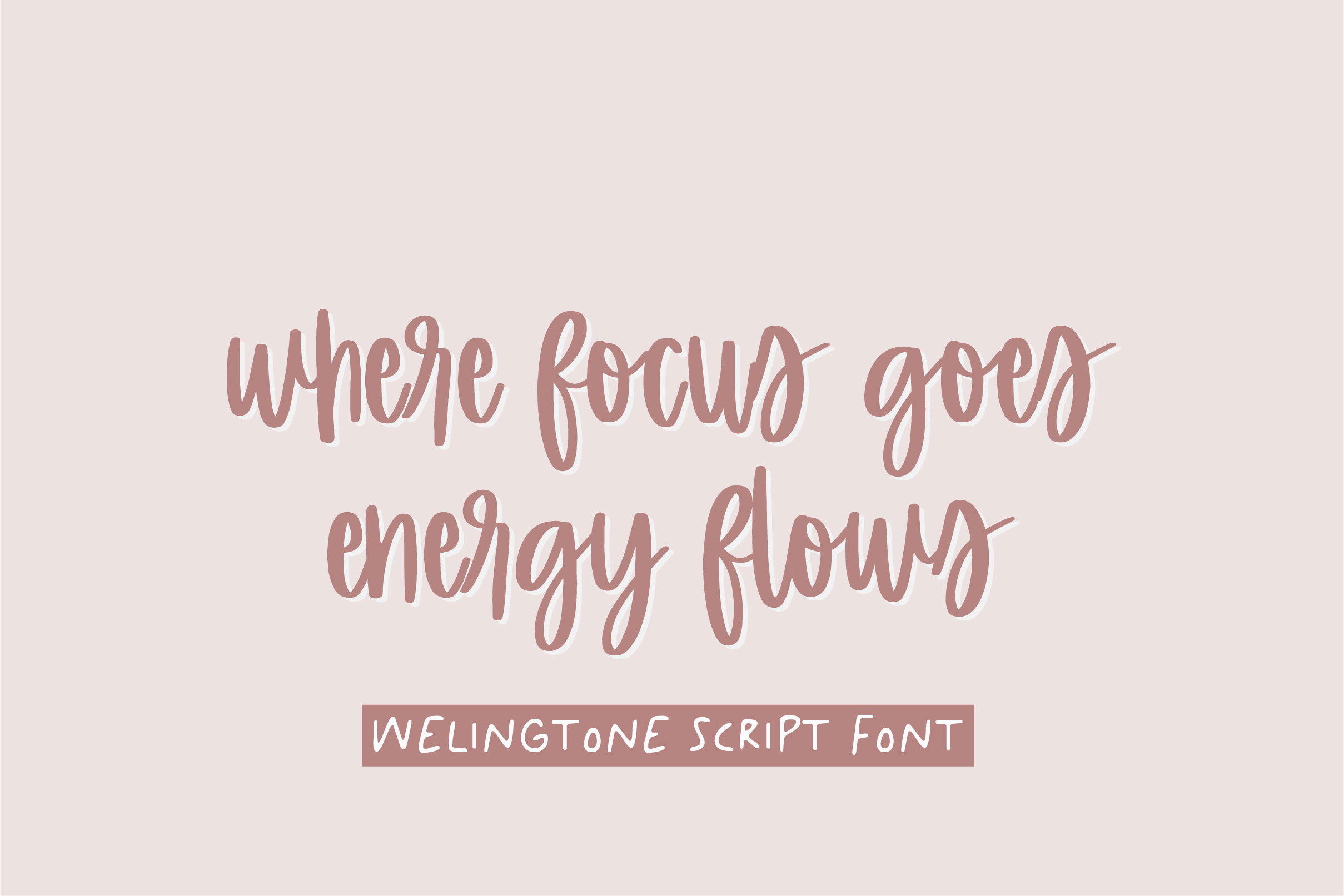 Welingtone Font preview image 2
