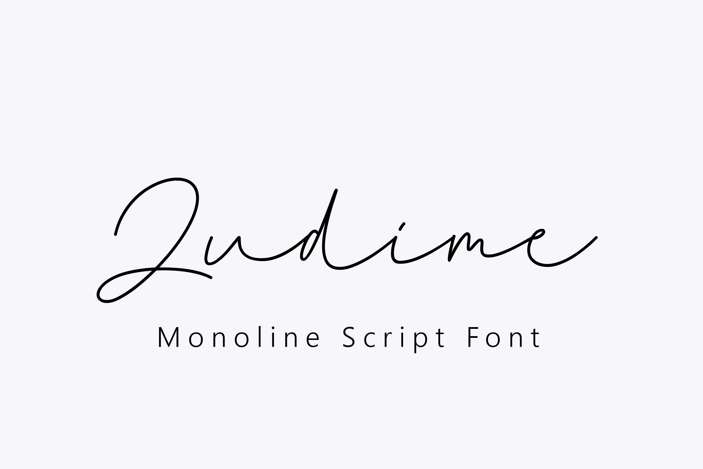 Zudime Handwritten Font