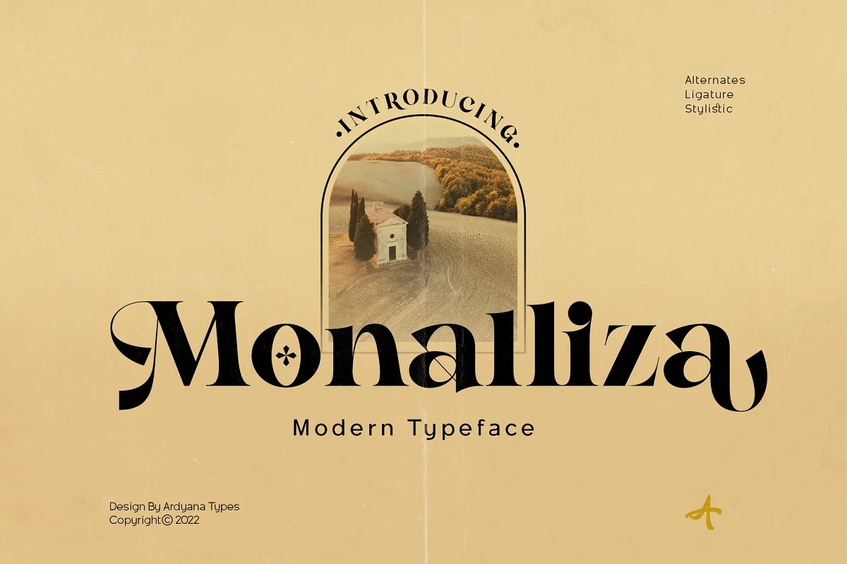 Monalliza Serif Font