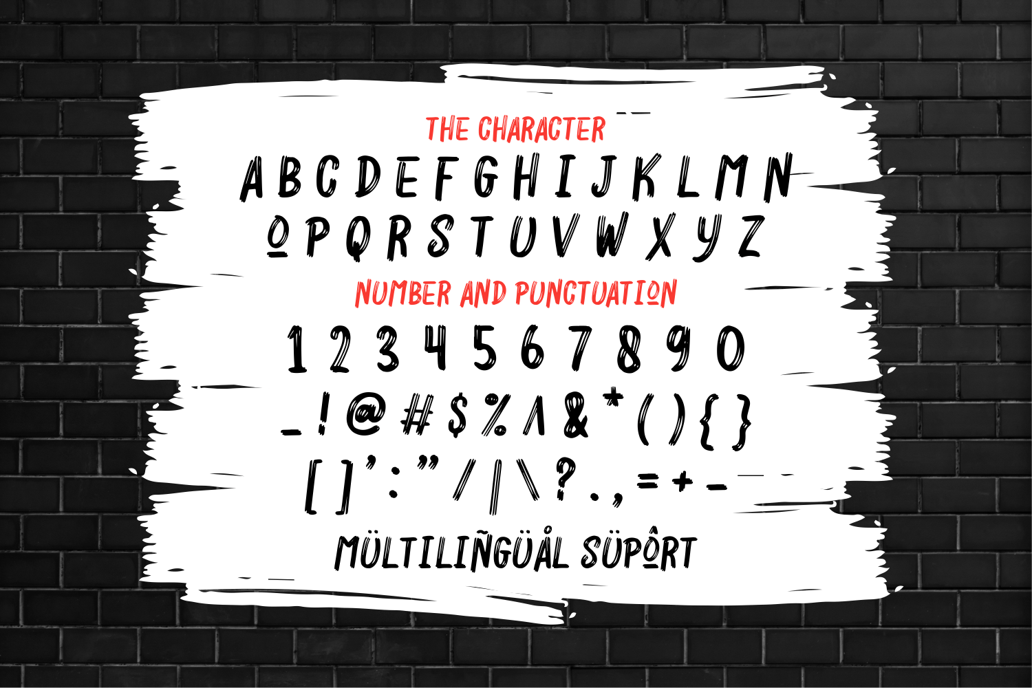 Roughler Font preview image 4