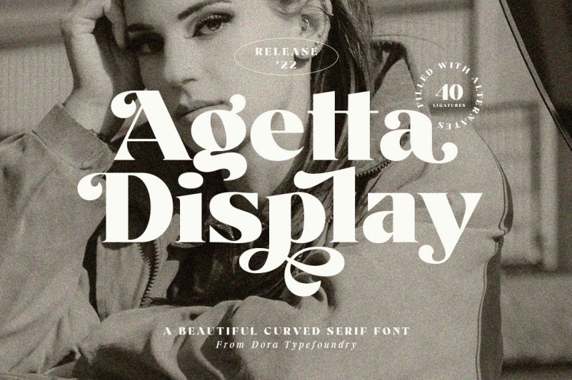 Agetta Display Typeface
