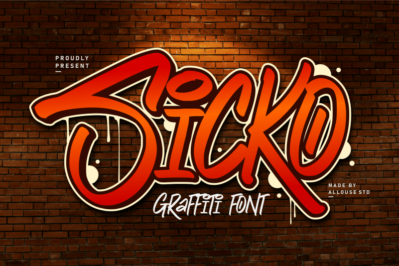 Sicko Display Font