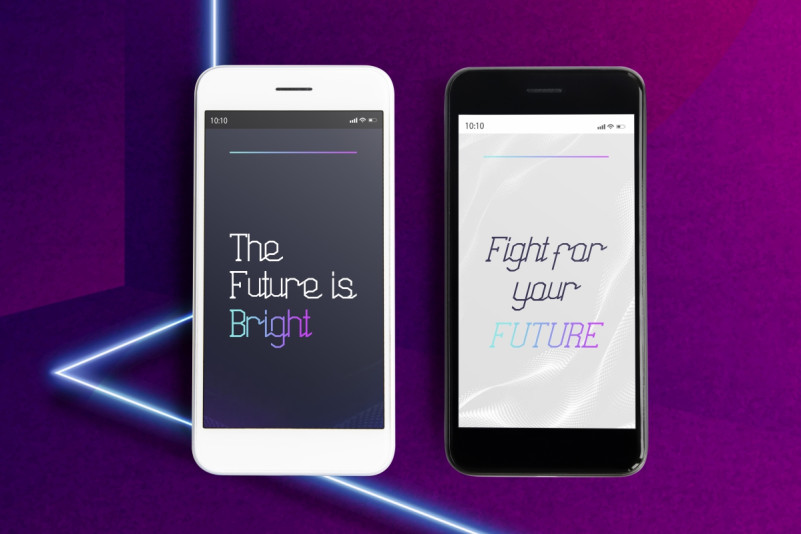 Basic Robot Font preview image 5