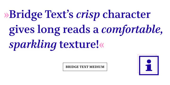 Bridge Text Font Family preview image 2