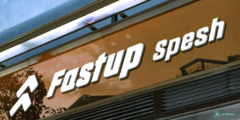 Fastup Font preview image 4
