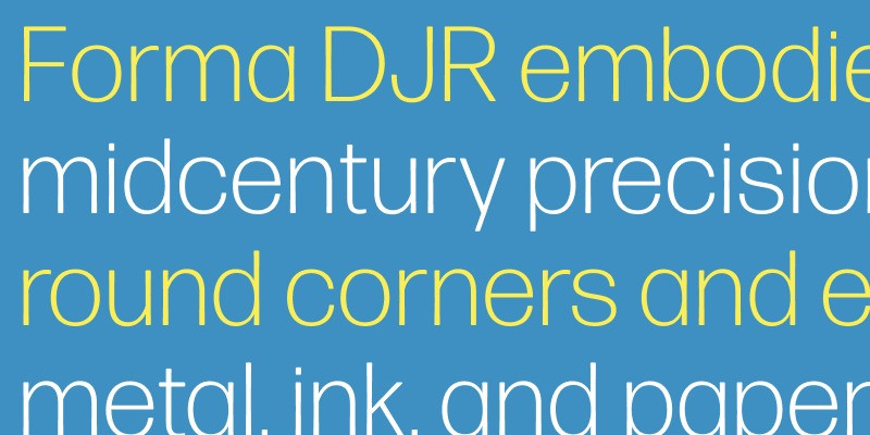 Forma Font Family preview image 2