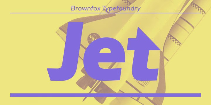 Jet Font Family
