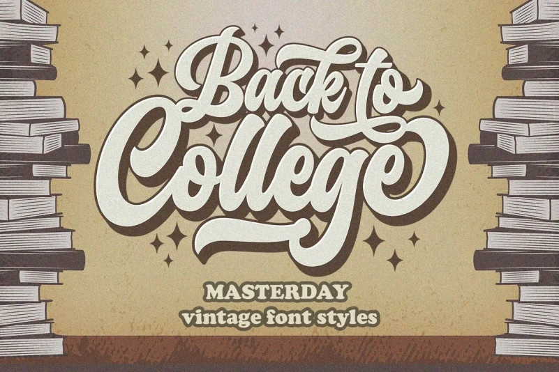 Masterday Typeface preview image 3