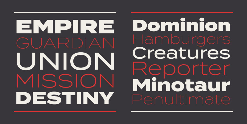 Termina Font Family preview image 3