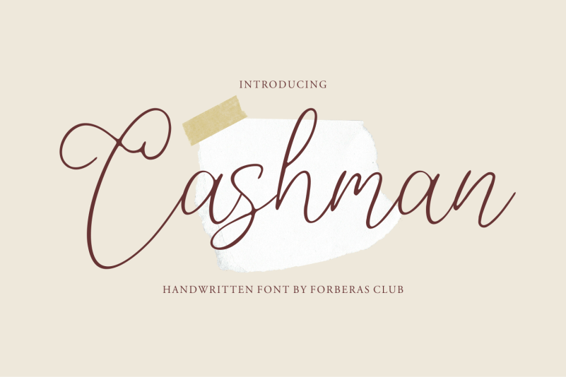 Cashman Calligraphy Font