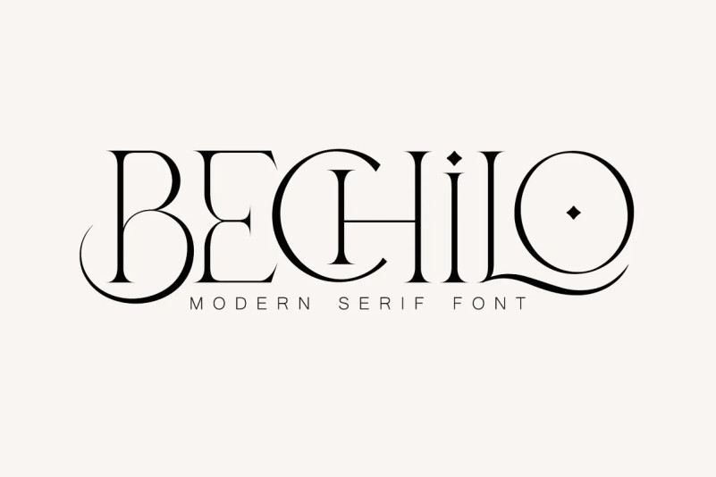 Bechilo Serif Font