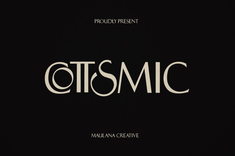 Cottsmic Sans Serif Font