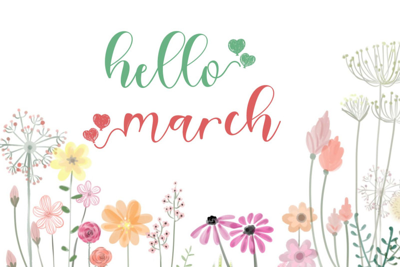 Best Spring Font preview image 5