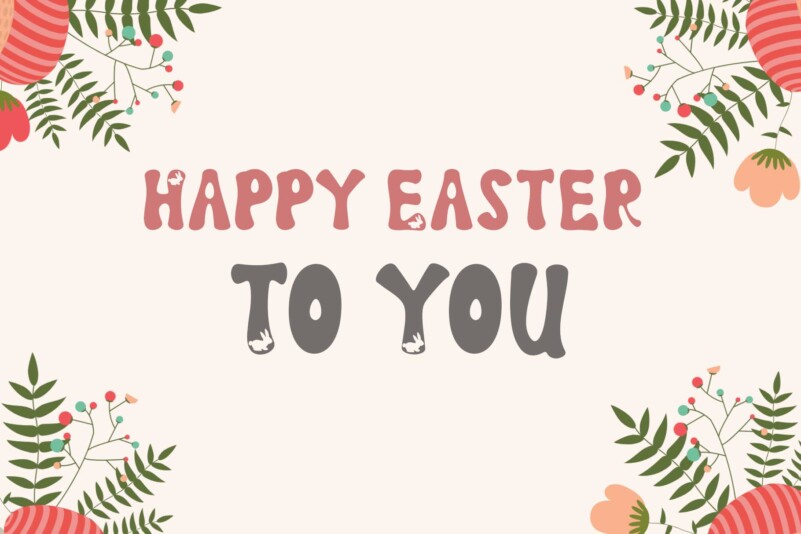 Easter Rabbits Font preview image 3