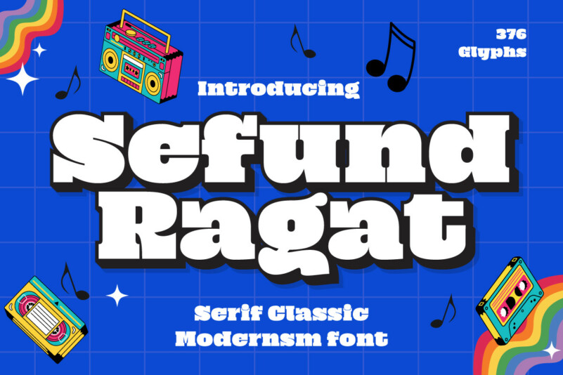 Sefund Ragat Slab Serif Font